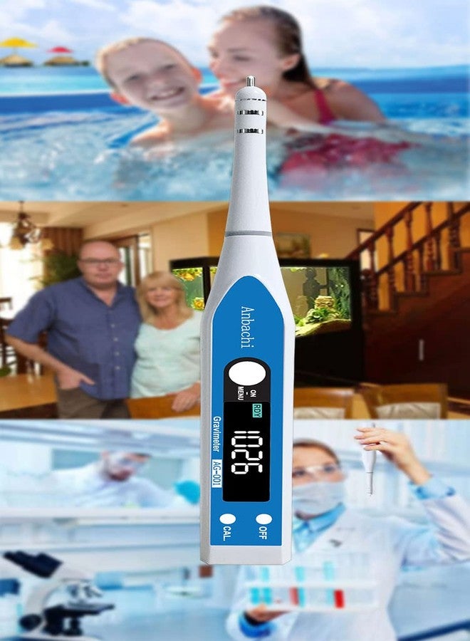Anbachi Digital Salinity Meter 3-in-1 Saltwater Tester - Specific Gravity, Salinity & Temperature Pen Hydrometer, High Accuracy Water Quality Tester for Aquarium, Marine, Pool, Hydroponics, Aquaculture - Image 4